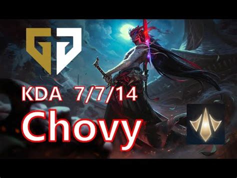 Geng Chovy Yone Vs Renekton Mid Patch Youtube