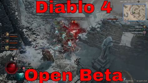 Liberation Stronghold Completions On Diablo Open Beta Youtube