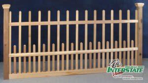 Spaced Picket Style Fences Interstate Wholesale Fence