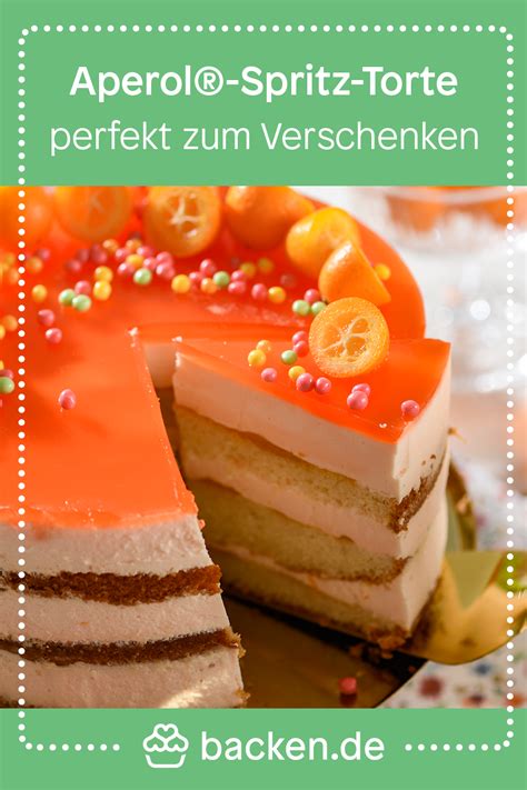 Aperol Spritz Torte Rezept Von Backen De Rezept Kuchen Und