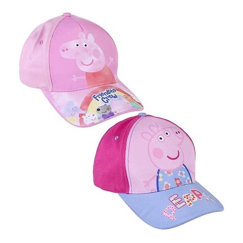 Chapéu Infantil Peppa Pig Rosa Roxo PressStart pt