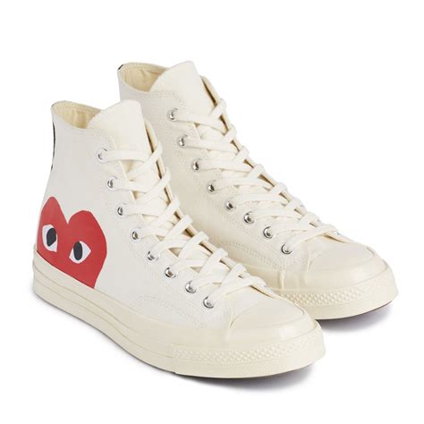 Converse Big Heart High Top White Comme Des GarÇons Melbourne