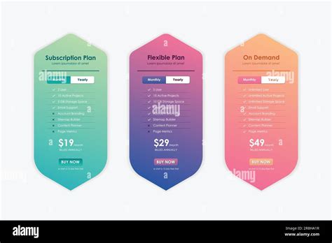 Price Comparison Table Pricing Table Template For Website