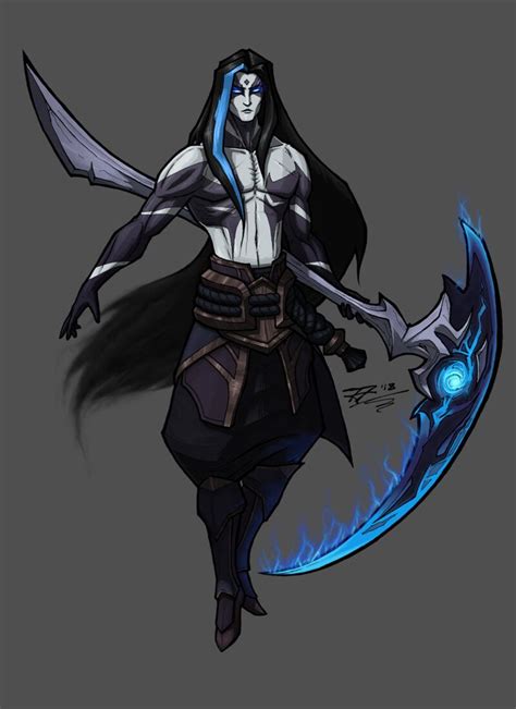 Artstation Kayn Andrea Cavagnini Champions League Of Legends Lol