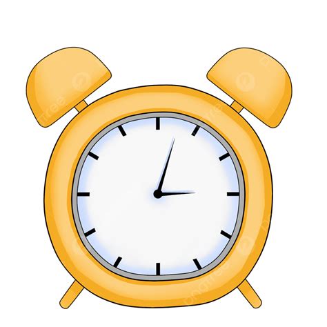 Cute Alarm Clock Clipart Transparent Background Alarm Clock Clock