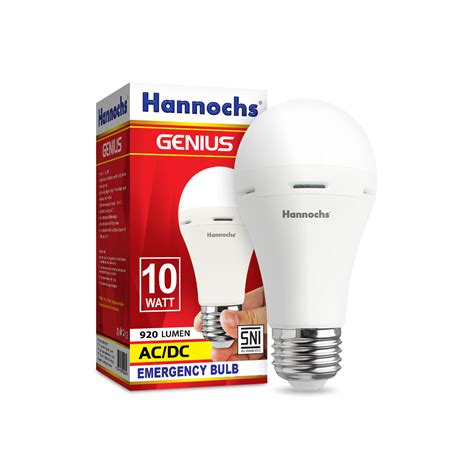 Led Emergency Bulb Genius Hannochs