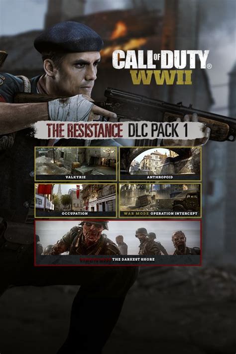 Call Of Duty Wwii The Resistance Dlc Pack Cover Or Packaging