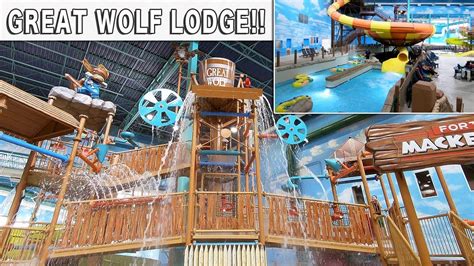 Fun At The Great Wolf Lodge Indoor Waterpark For Families Indoor