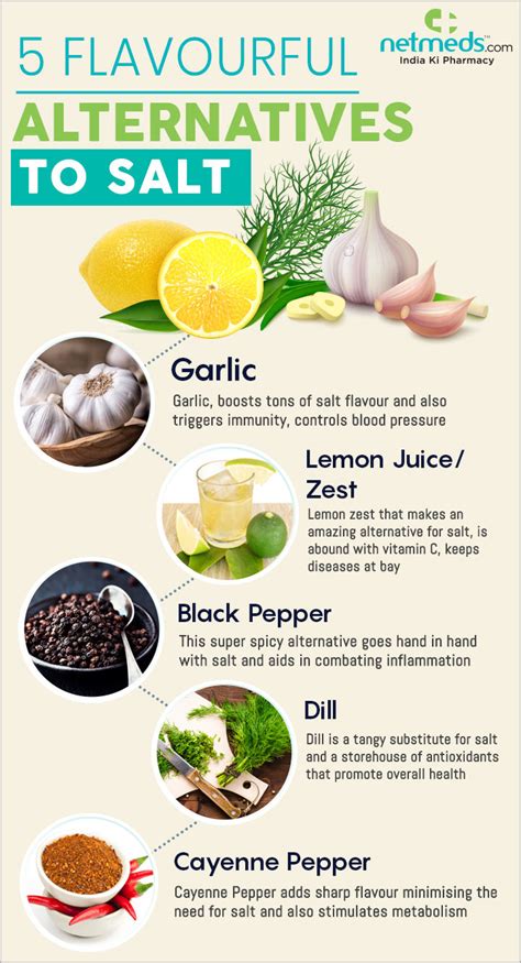 5 Natural Foods That Can Mimic Salty Taste In Your Food - Infographic