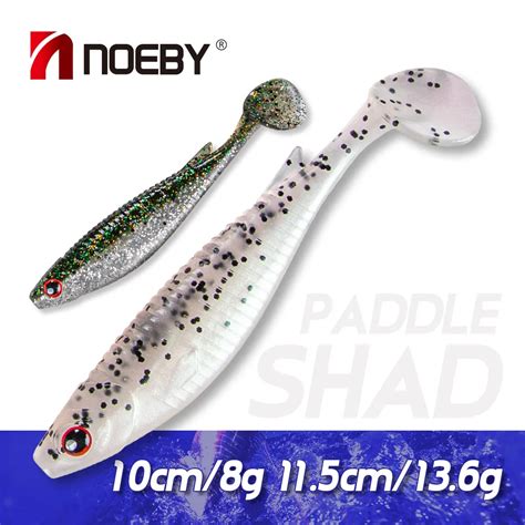 Noeby Isca Macia 10cm 11 5cm Silicone Isca P Swimbait Shad Isca Wobbler