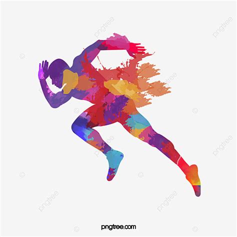 Running Marathon Clipart Transparent Png Hd Marathon Running Color