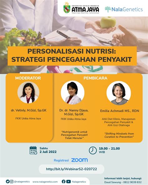 Webinar Magister Biomedik Bersama NalaGenetics Tentang Personalisasi