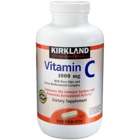 Kirkland Signature Kirkland Vitamin C With Rose Hips And Citrus