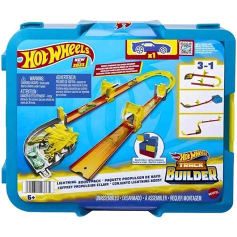 Pista Hot Wheels Kit Completo Caixa Obstaculos Mattelpista Hot Wheels