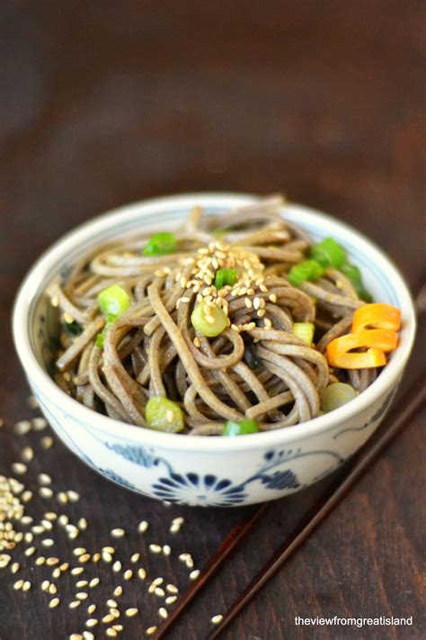 Spicy Mandarin Orange Soba Noodles The View From Great Island