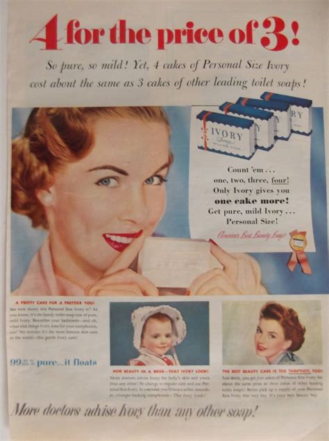 19 Best Ivory Soap Ads Images On Pinterest Vintage Ads Vintage Advertisements And Ivory Soap