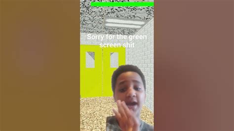 This Is Not Green Screen Kid Just An Apology Youtube