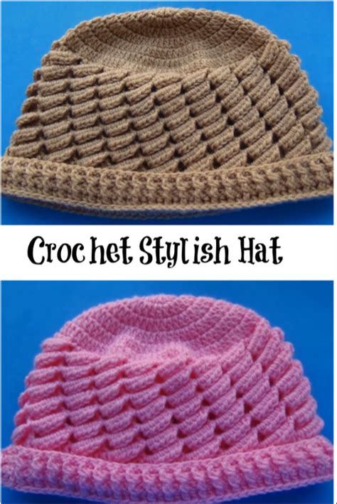 Crochet Stylish Hat Crochet Ideas