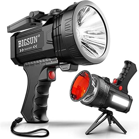 Durapower Rechargeable Spotlight Super Bright 300000 Lumen LED