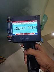 Avant Garde 12 7mm Handheld Thermal Inkjet Printer TIJ Printer With