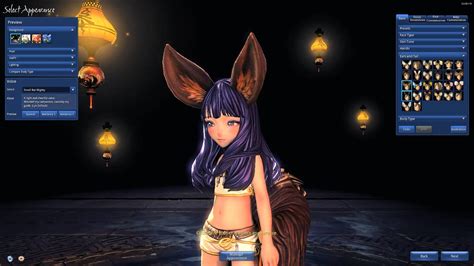 Blade And Soul Character Creation Lyn Cbt Euna Youtube