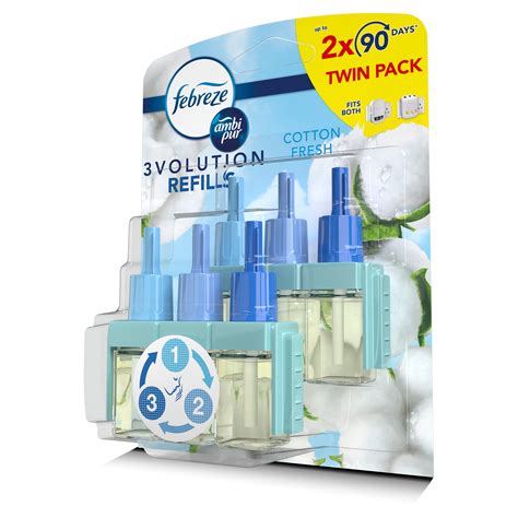 Febreze 3Volution Air Freshener Refill Cotton Home Accessories