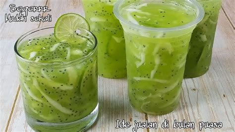 Bikin Minuman Es Yang Seger Seger Buat Takjil Buka Puasa Youtube