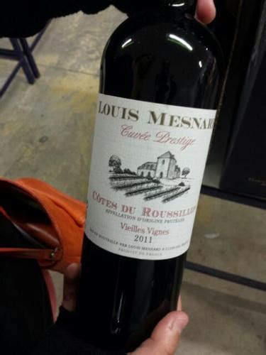 Louis Mesnard Pere Fils C Tes Du Roussillon Villages Languedoc