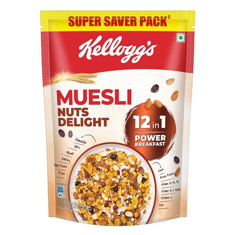 Buy Kellogg S Muesli Nuts Delight G In Power Breakfast