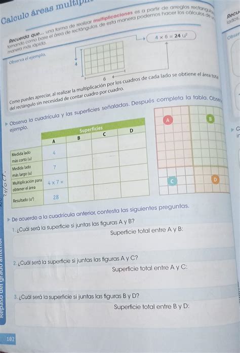 Observa La Cuadr Cula Y Las Siguientes Se Aladas Despu S Completa La