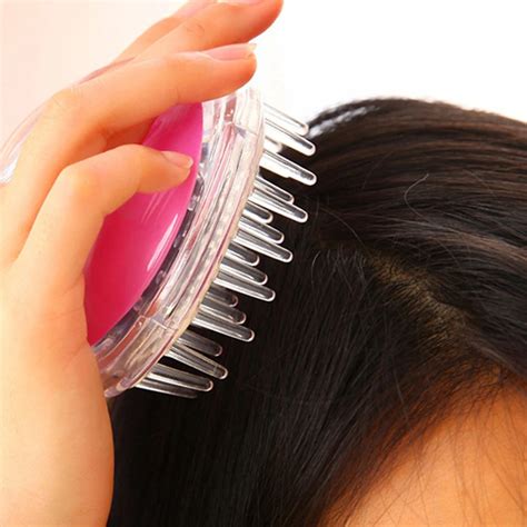 Hair Massage Massager Comb Plastic Shampoo Scalp Shower Body Washing Brushes Comb Plastic