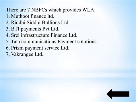 Non Banking Finance Companies Nbfc Ppt