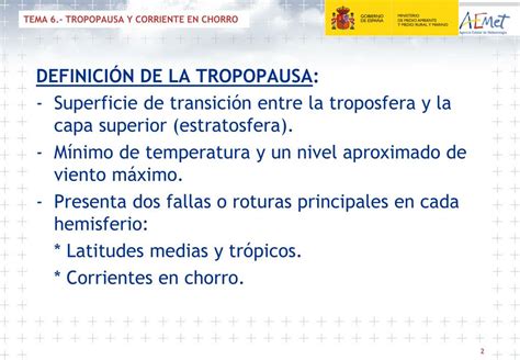 Ppt Tema Tropopausa Y Corriente En Chorro Powerpoint Presentation