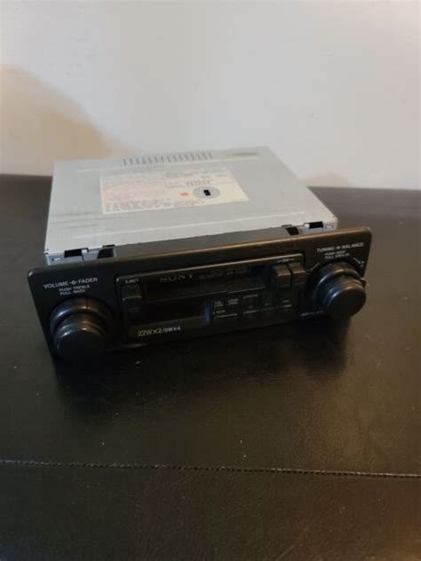 Sony Xr 2500 Fmam Cassette Car Stereo Never Installed For Sale Online Ebay