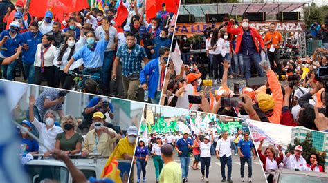 Recorridos Mensajes Y Discursos En El Cierre De La Campaña Electoral 2021