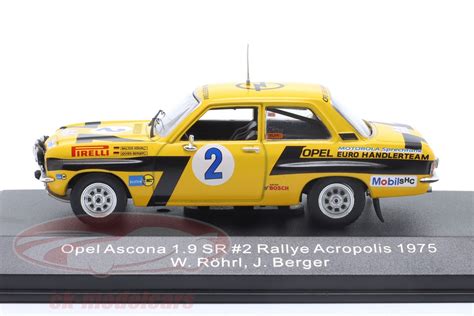 Cmr Opel Ascona Sr Winner Rallye Acropolis R Hrl