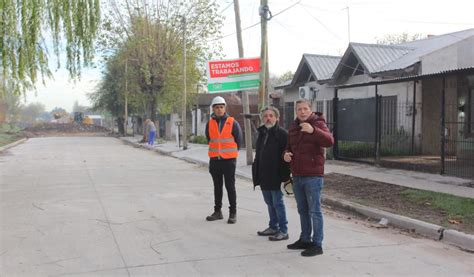 Fernando Gray RecorriÓ Las Obrasen Los Barrios La Morita Y San Ignacio Esteban Echeverría