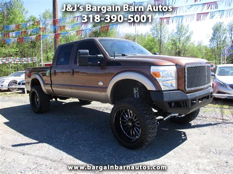 Used 2011 Ford F 250 Sd King Ranch Crew Cab 4wd For Sale In Haughton La 71037 Jandjs Bargain Barn