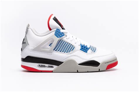 Venta Jordan Retro 4 Blancas Con Rojo En Stock