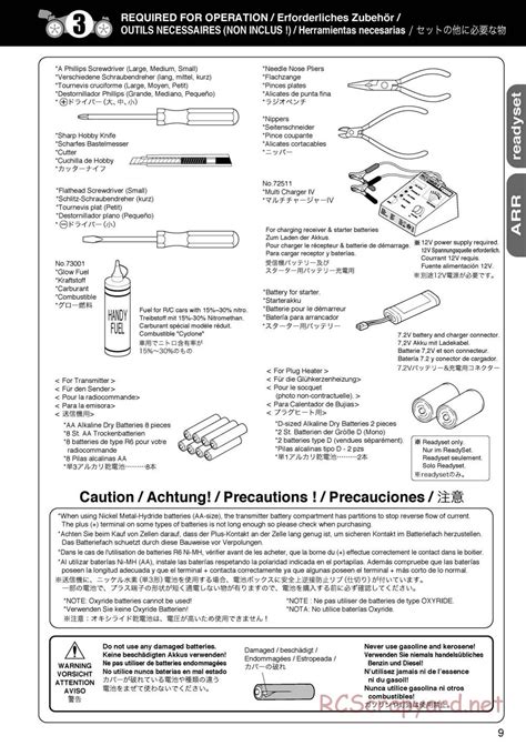 Kyosho Mini Inferno 09 Instruction Manual 31311 • Rcscrapyard