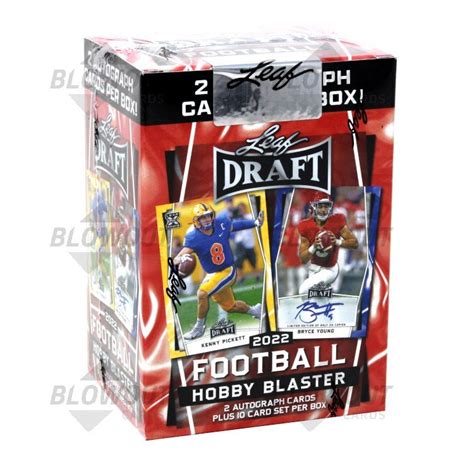 Leaf Draft Football Hobby Blaster Box