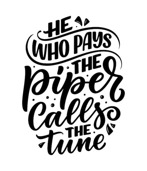 Premium Vector Hand Drawn Lettering Quote In Modern Calligraphy Style