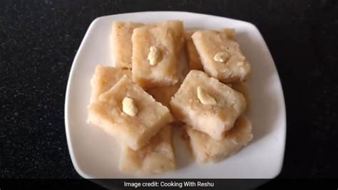 Badam Barfi Recipe How To Makr Barfi Badam Burfi