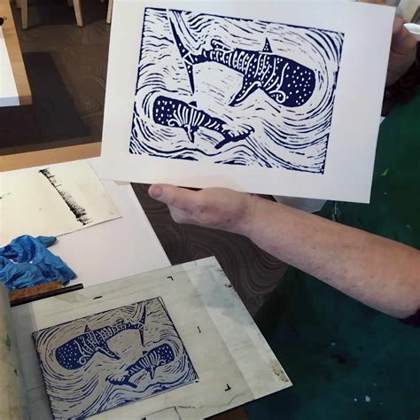 Monoprinting With Dromara Art Group Belfast Print Workshop