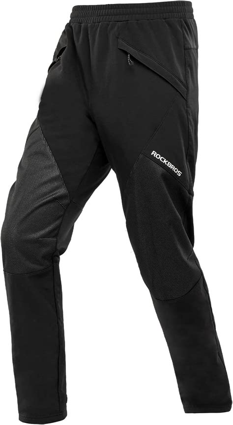 Rockbros Winter Cycling Pants For Men Thermal Cycling Pants