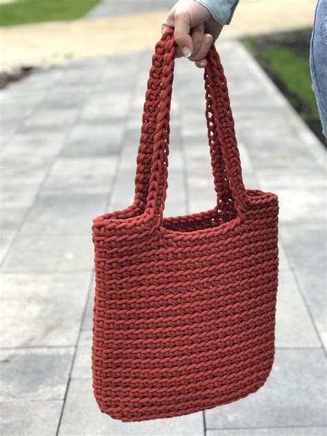 Tote Bag Crochet Free Pattern At Moses Forrest Blog
