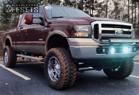 Wheel Offset 2005 Ford F 250 Super Duty Super Aggressive 3 Suspension