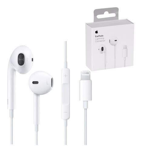 Audifonos Alambricos Earpods Entrada Lightning Calidad Oem Envío gratis