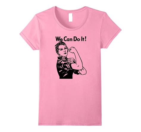 Womens We Can Do It T Shirt Rosie The Riveter Tee