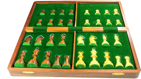 StonKraft Bigger Size 18 X 18 Foldable Tournament Chess Wooden Chess